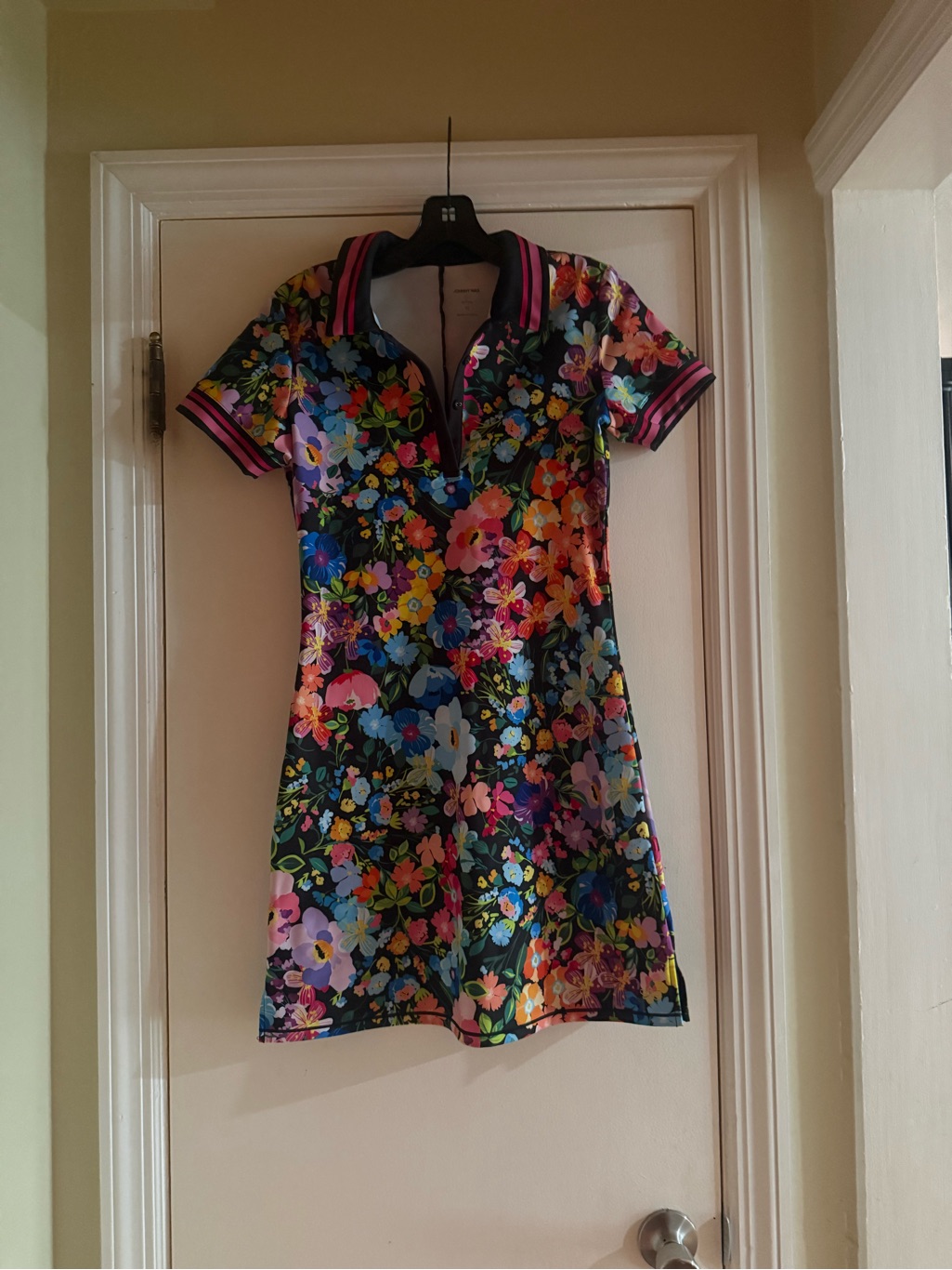 Johnny Was Floral Polo Dress In Multicolor